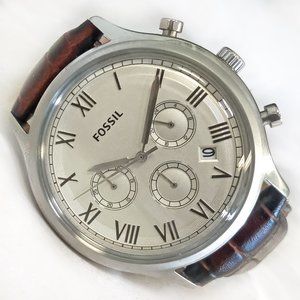 Fossil Ansel Chronograph Dress Watch FS4738 42mm